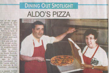 Manny and Ana in The San Mateo Times
